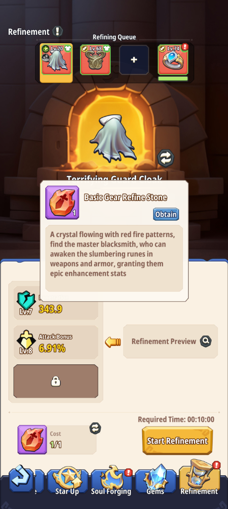 Basic Gear Refine Stone